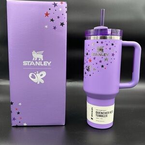 Stanley x Olivia Rodrigo flow state quencher Lavender Starry Tumbler with Straw